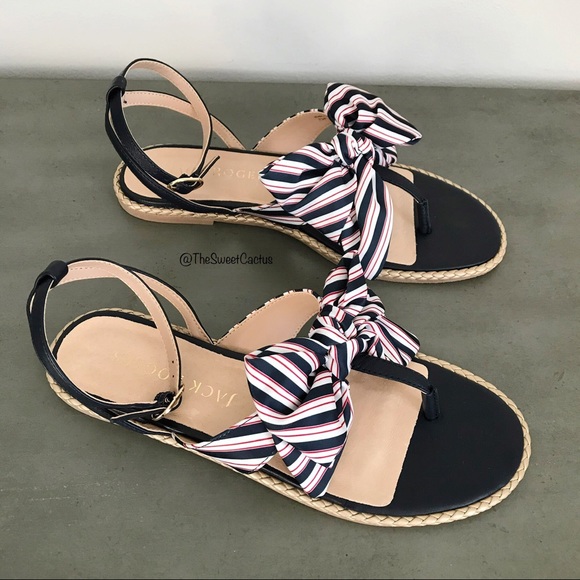 Jack Rogers Heidi Midnight Stripe Sandal - Picture 8 of 12